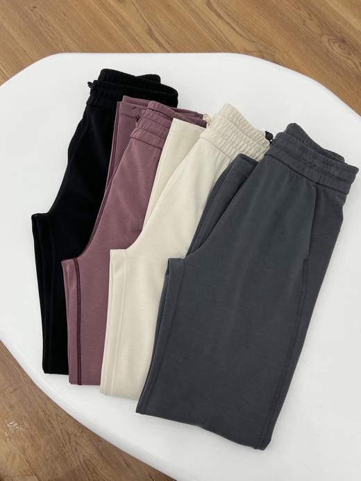 lul~Brushed Softstreme窄口侧开叉休闲裤 商品图3