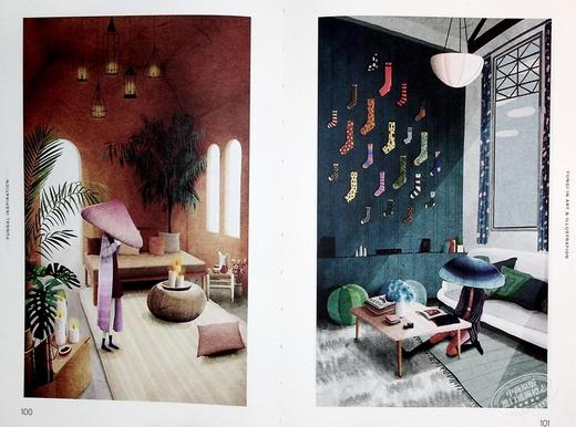 【中商原版】Victionary自然艺术插画套装（共两本）进口艺术 Victionary 商品图3