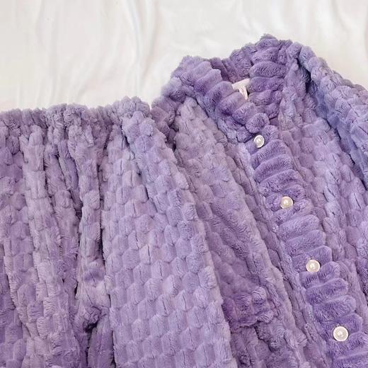 【应季好物】涵小琪•薰衣草泡泡绒家居套装 商品图4