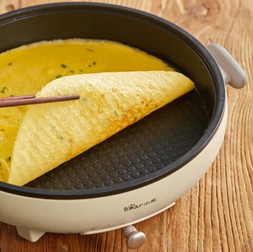 小熊（Bear）电饼铛 薄饼机家用早餐机智能定时调温电煎锅 DBC-D10L3 安心系列  淘气 商品图2