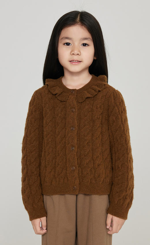 jnby  23年冬款  短款开襟毛衫 1NA310290 商品图9