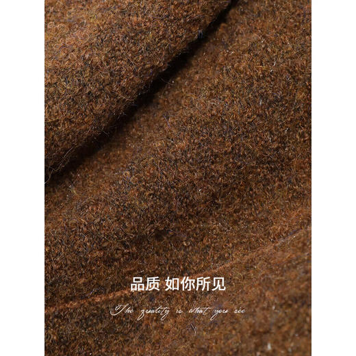 COCOBELLA美拉德风蓬松圈圈纱连帽毛衣秋冬软糯保暖针织卫衣MZ302 商品图4