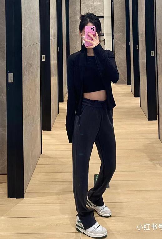 lul~Brushed Softstreme窄口侧开叉休闲裤 商品图6