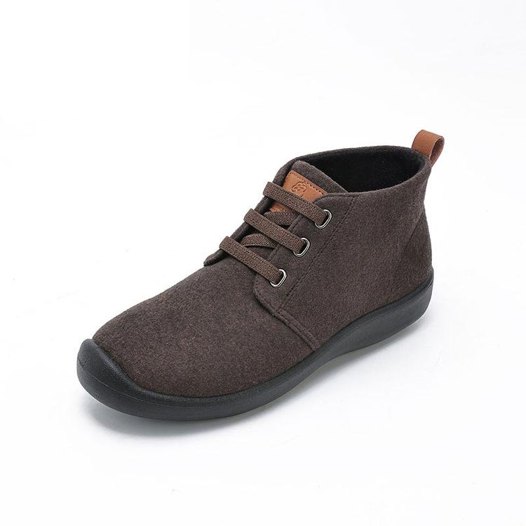 日本pansy女士软底毛呢休闲鞋