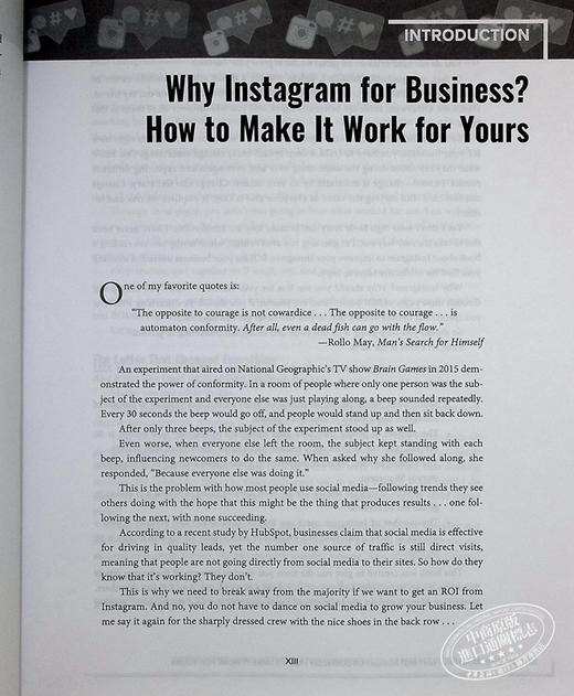 【中商原版】Instagram的商业超级指南 Ultimate Guide to Instagram for Business 英文原版 Kim Walsh Phillips 销售建议 商品图5