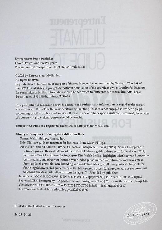 【中商原版】Instagram的商业超级指南 Ultimate Guide to Instagram for Business 英文原版 Kim Walsh Phillips 销售建议 商品图3