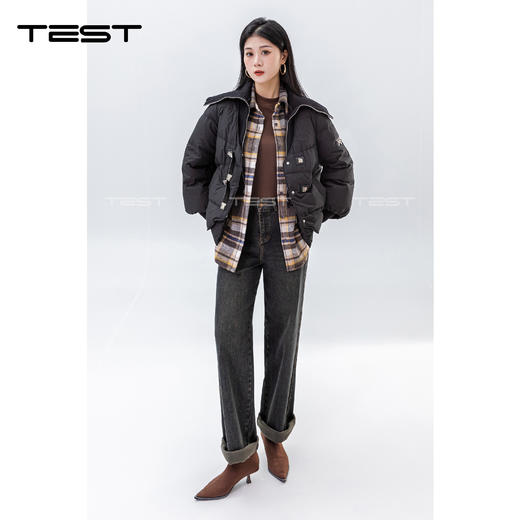 冬上新时尚宽松舒适显瘦牛仔裤3234033 商品图4