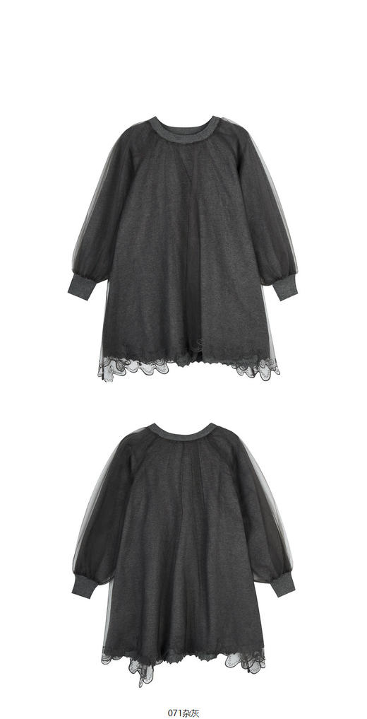 jnby  23年冬款  长袖毛衫连衣裙  1NAG12860 商品图9