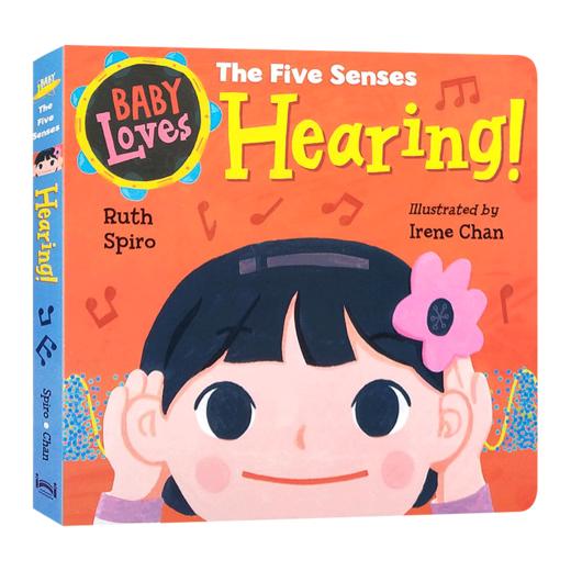 英文原版 Baby Loves the Five Senses Hearing 萌萌的科学系列五感训练 听觉 宝宝热爱科学 幼儿英语启蒙 英文版 进口英语书籍 商品图1