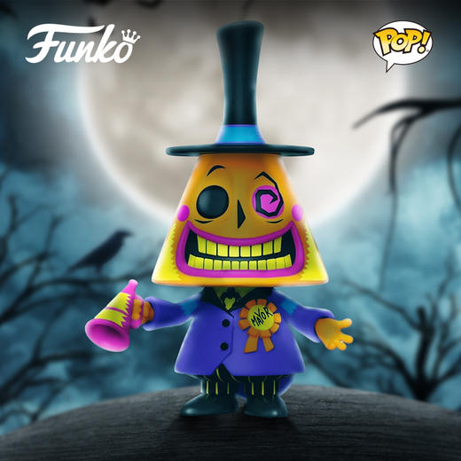 Funko POP! Disney Mayor动画迪士尼圣诞夜惊魂市长荧光款手办 63961 商品图2