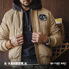 工装优选 美式复古双面穿MA1飞行员夹克棉服夹棉棒球服外套男秋冬 商品缩略图3