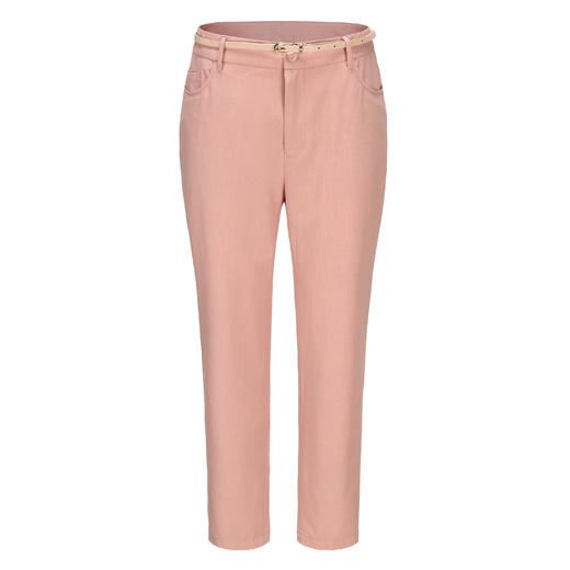 司歌修身小脚九分裤职业弹性端庄知性女裤ED881384 商品图0