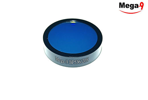 BP536/20K OD4@200-900 T>85% Φ25.4*6 带通滤光片 （带套圈） 商品图0