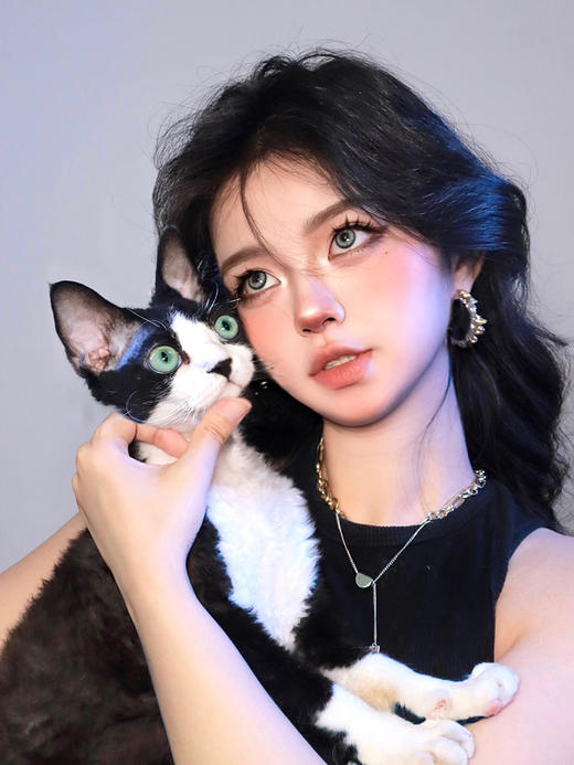 <月抛中直径>SINCECON-修罗绿-14.2mm【0-800度 无525/575】 商品图3