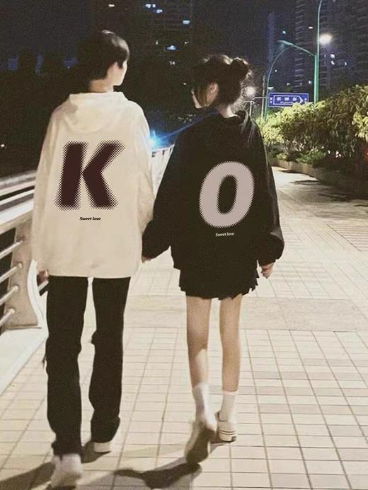 【YW】无忧购秋冬02系列320g连帽情侣潮流印花图案休闲卫衣（截单后7天发货）25年清仓捡漏 商品图14