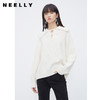 POLO领慵懒风毛衣女NEELLY纳俪商场同款新中式盘扣菱格单穿针织衫N23103A01083 商品缩略图2