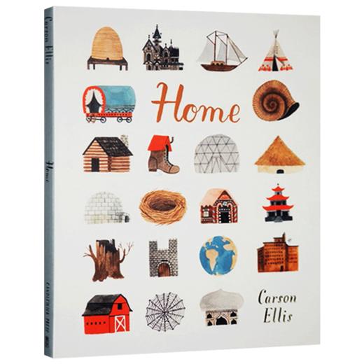 各种各样的家 英文原版绘本 Home 世界各地的家 精装 Carson Ellis 卡森埃利斯 英文版进口原版英语书籍 商品图3