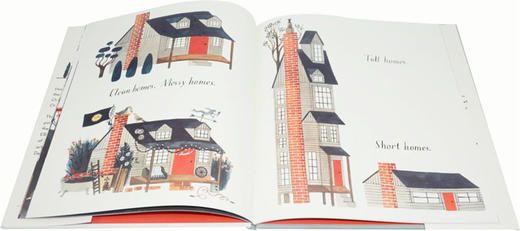 各种各样的家 英文原版绘本 Home 世界各地的家 精装 Carson Ellis 卡森埃利斯 英文版进口原版英语书籍 商品图2