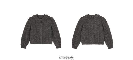 jnby  23年冬款  短款开襟毛衫 1NA310290 商品图13