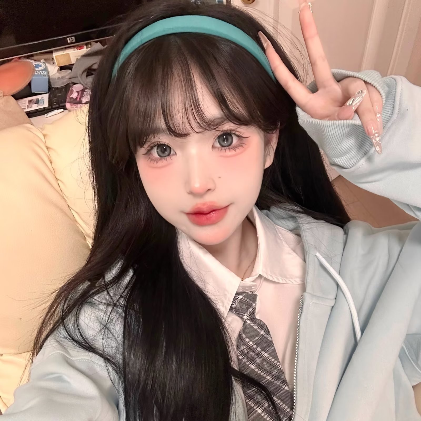 TOASTNOMI 年抛隐形眼镜 纳吉尼绿 14.5mm 1副/2片 左右度数可不同 - VVCON美瞳商城