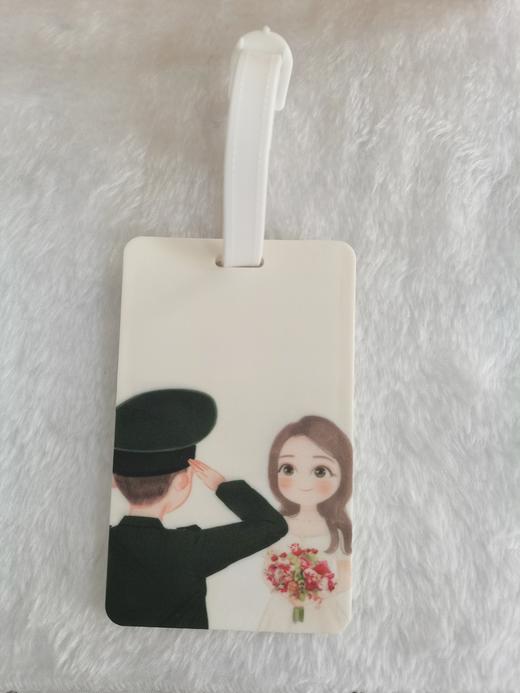 【军恋行李牌】创意装饰旅行箱吊牌挂牌防丢牌情侣行李牌y 商品图9