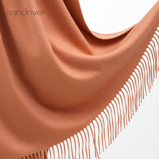 水波纹羊绒披肩SJF95P010W 商品图3