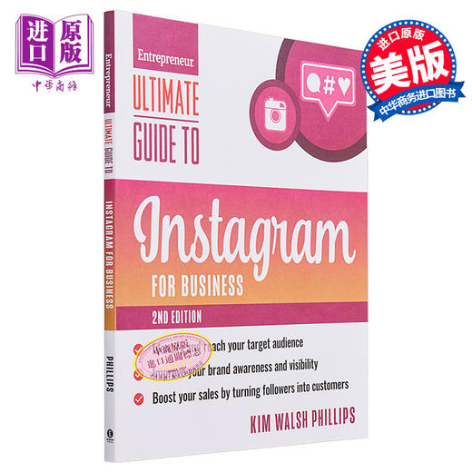 【中商原版】Instagram的商业超级指南 Ultimate Guide to Instagram for Business 英文原版 Kim Walsh Phillips 销售建议 商品图0