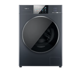 松下 洗衣机  XQG100-EG186 10KG洗+7KG烘 洗烘一体  滚筒 变频  上排水 一级能效 全自动 前开式 天幕蓝