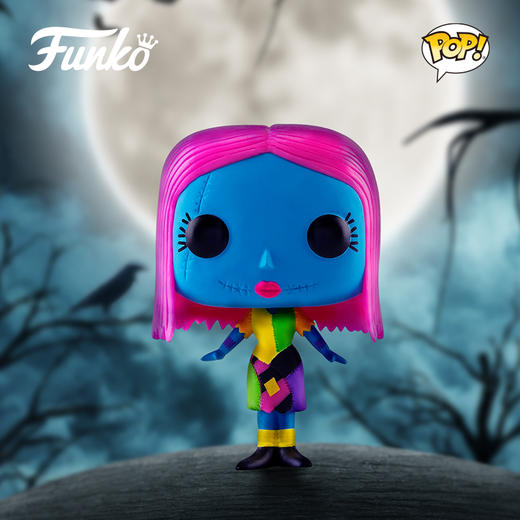 Funko POP! Disney Sally动画迪士尼圣诞夜惊魂莎莉荧光款手办 63963 商品图2