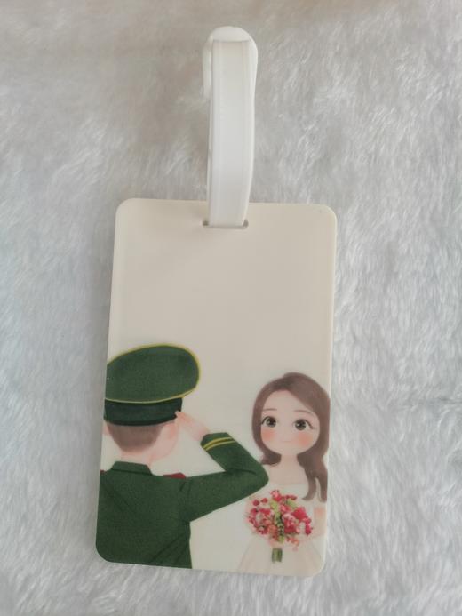 【军恋行李牌】创意装饰旅行箱吊牌挂牌防丢牌情侣行李牌y 商品图6