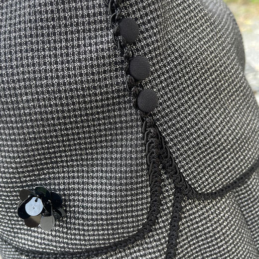 ST.SANLI【定制系列】新中式立领手工钉珠马甲+衬衫GA123R19 商品图6