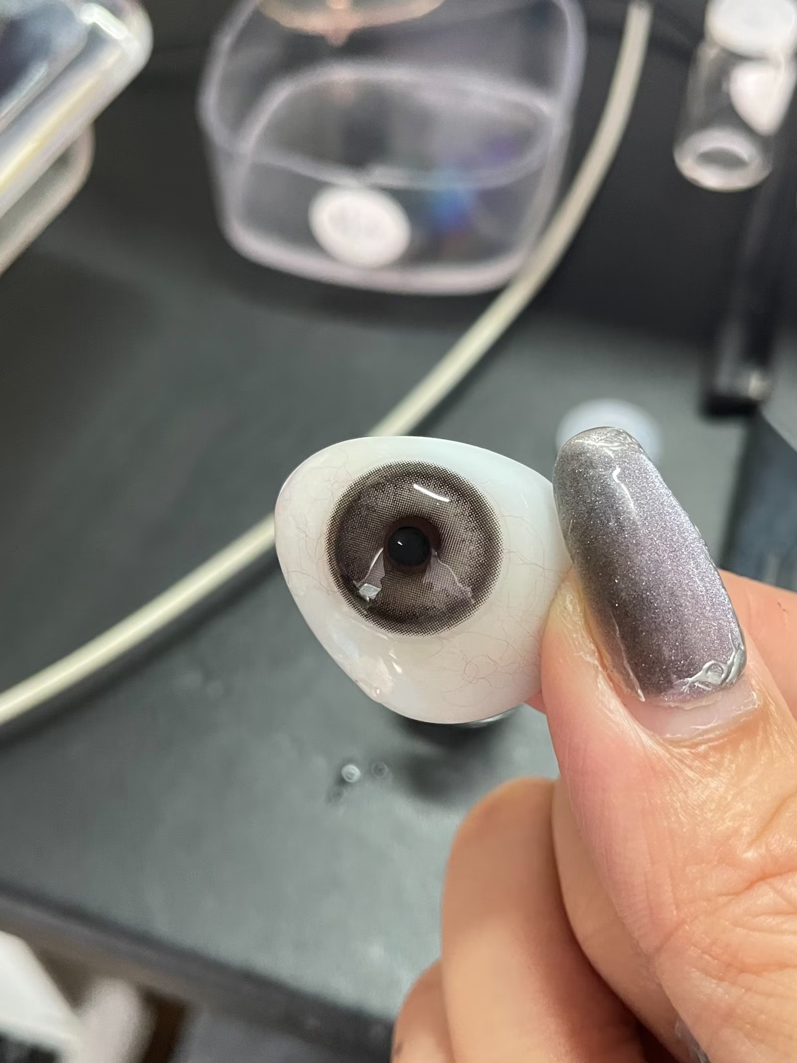 TOASTNOMI 年抛隐形眼镜 金妮冷棕 14.5mm 1副/2片 左右度数可不同-VVCON美瞳商城5
