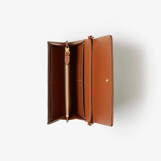BURBERRY 巴宝莉 女士带链带的格纹钱包 格子 8070413 A7026 商品图2