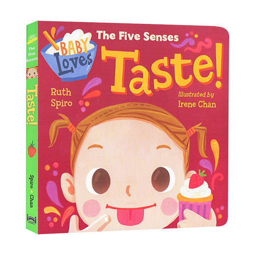 英文原版 Baby Loves the Five Senses Taste 萌萌的科学系列五感训练 味觉 宝宝爱科学 科普知识百科 英文版 进口英语原版书籍 商品图0
