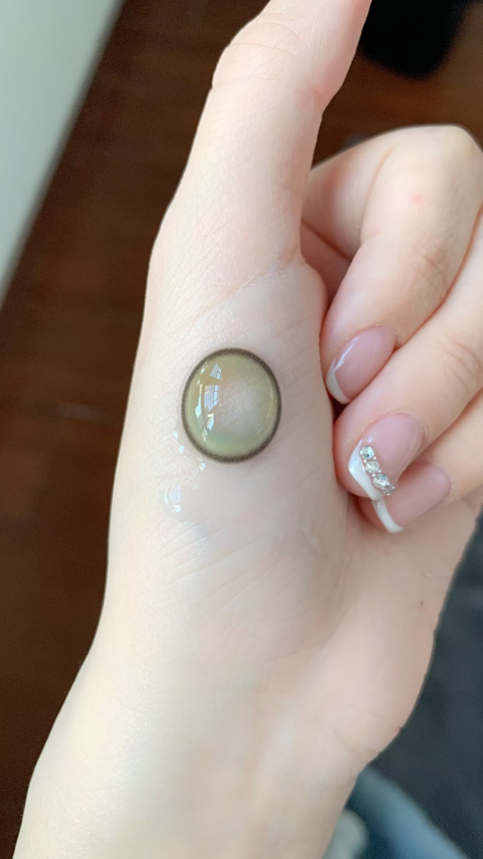 TOASTNOMI 年抛隐形眼镜 糖果玻璃·薄荷 14.2mm 1副/2片 左右度数可不同-VVCON美瞳商城7