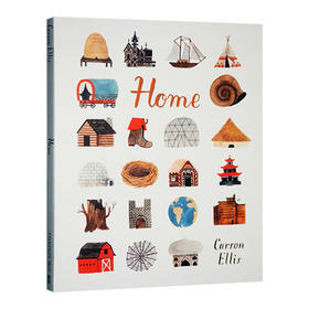 各种各样的家 英文原版绘本 Home 世界各地的家 精装 Carson Ellis 卡森埃利斯 英文版进口原版英语书籍