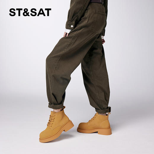 星期六潮酷厚底马丁靴SS34116394 商品图8