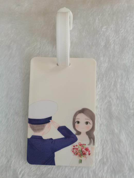 【军恋行李牌】创意装饰旅行箱吊牌挂牌防丢牌情侣行李牌y 商品图7