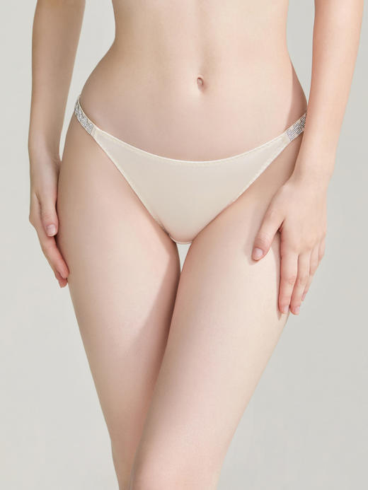 3条98元好奇蜜斯性感低腰无痕舒适女三角内裤纯棉抗菌裆新款 维妮娅内裤 商品图4