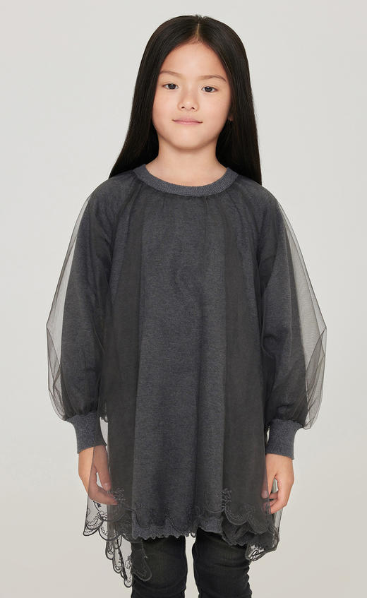 jnby  23年冬款  长袖毛衫连衣裙  1NAG12860 商品图6