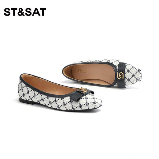 星期六小香风方头通勤单鞋SS31111283 商品图7