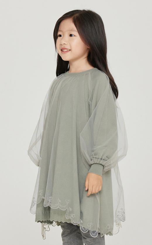 jnby  23年冬款  长袖毛衫连衣裙  1NAG12860 商品图3