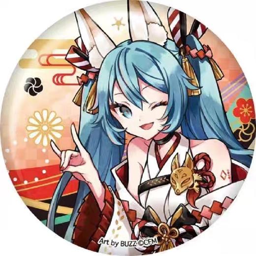 TWINCRE 初音未来 百鬼夜行 大吧唧 徽章 全3种 谷子 商品图3