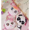 9楼母婴生活馆 CozyWorld可爱亮片熊猫包包挂件卡包耳机包零钱包钥匙包收纳挂饰 活动价：59元 商品缩略图4