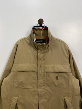 90年代 Vintage Tommy Hilfiger GOLF 高尔夫系列 棉服 夹棉外套_CTJK(S-M)