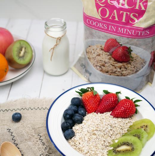 加拿大有机快熟燕麦片 原装进口 天然麦香 健康粗纤维 快速健康早餐 |百里食 商品图7