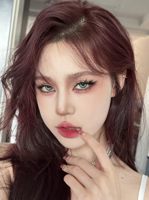 <月抛中直径>SINCECON-修罗绿-14.2mm【0-800度 无525/575】 商品图4