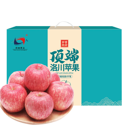 【精品中果】顶端果业洛川红富士苹果24枚80mm精品标准款 商品图2