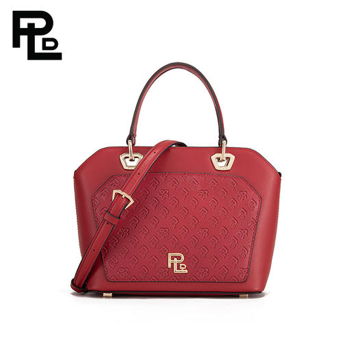 PLD保兰德真皮手袋2020时尚斜挎包专柜轻奢手提包贝壳包杀手包女 商品图2