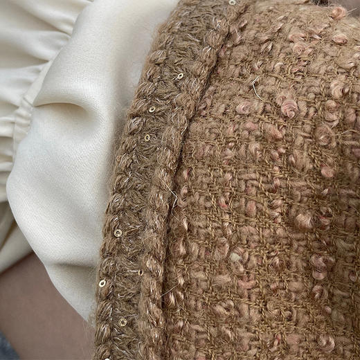 ST.SANLI【成衣系列】高级典雅粗纺面料大衣GA122D27 商品图5